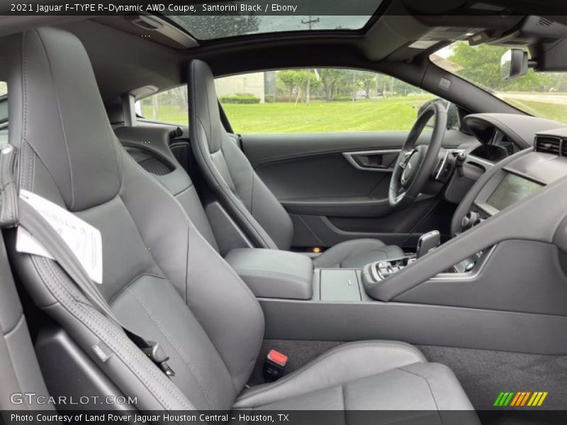 Santorini Black / Ebony 2021 Jaguar F-TYPE R-Dynamic AWD Coupe