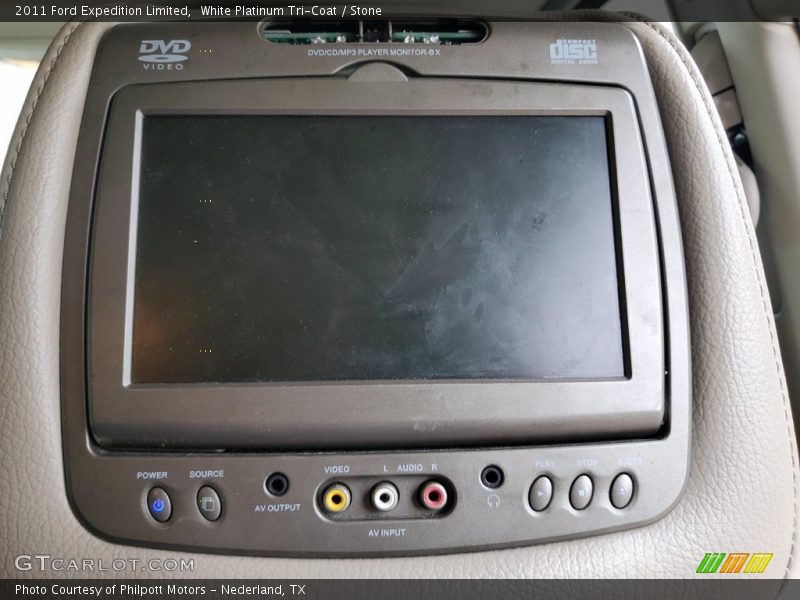 White Platinum Tri-Coat / Stone 2011 Ford Expedition Limited
