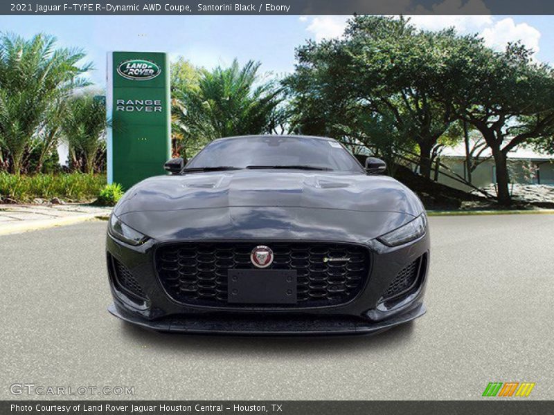 Santorini Black / Ebony 2021 Jaguar F-TYPE R-Dynamic AWD Coupe
