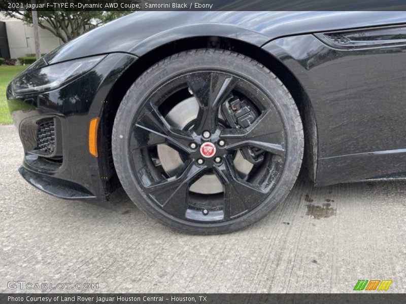 Santorini Black / Ebony 2021 Jaguar F-TYPE R-Dynamic AWD Coupe