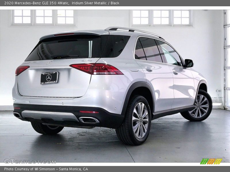 Iridium Silver Metallic / Black 2020 Mercedes-Benz GLE 350 4Matic