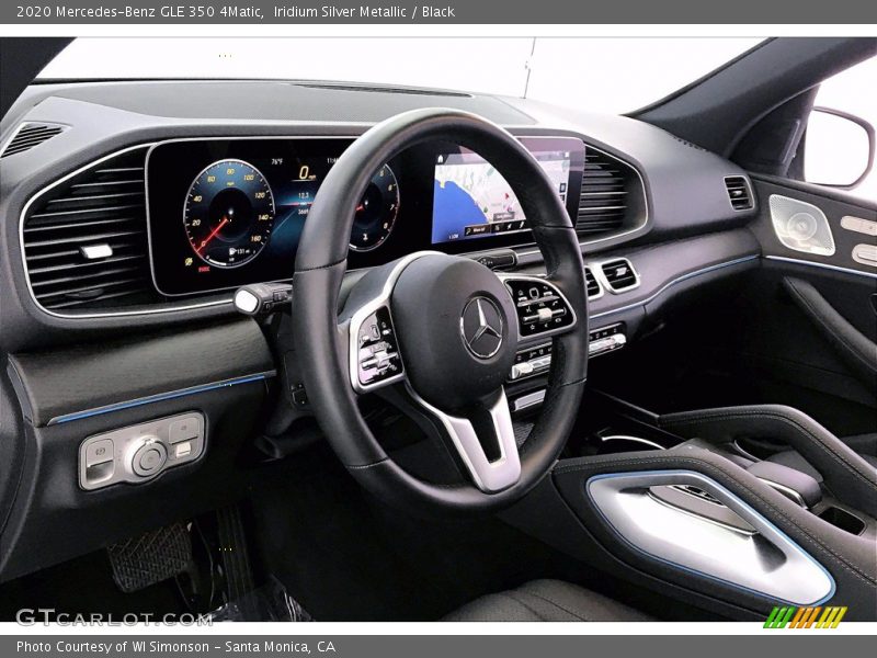 Iridium Silver Metallic / Black 2020 Mercedes-Benz GLE 350 4Matic