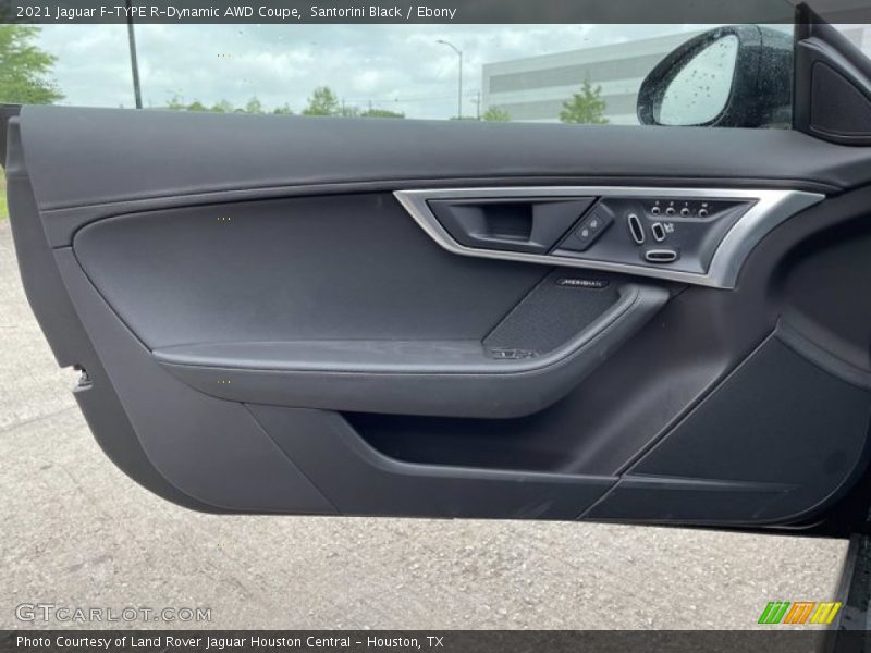 Santorini Black / Ebony 2021 Jaguar F-TYPE R-Dynamic AWD Coupe