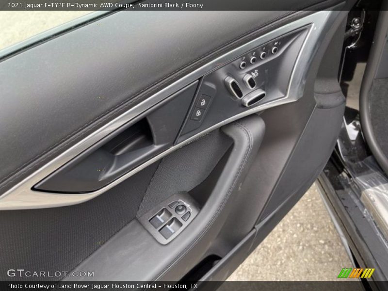 Santorini Black / Ebony 2021 Jaguar F-TYPE R-Dynamic AWD Coupe