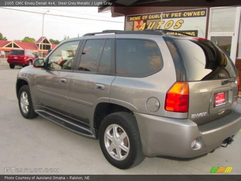 Steel Grey Metallic / Light Gray 2005 GMC Envoy Denali 4x4