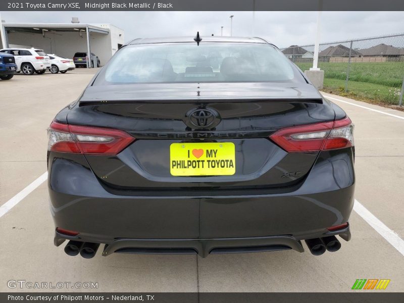Midnight Black Metallic / Black 2021 Toyota Camry XSE