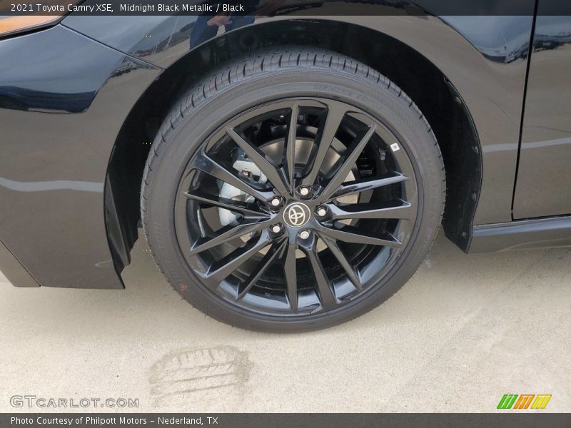 Midnight Black Metallic / Black 2021 Toyota Camry XSE