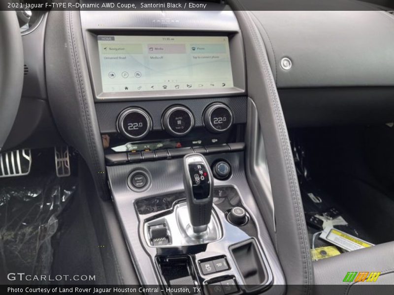 Santorini Black / Ebony 2021 Jaguar F-TYPE R-Dynamic AWD Coupe