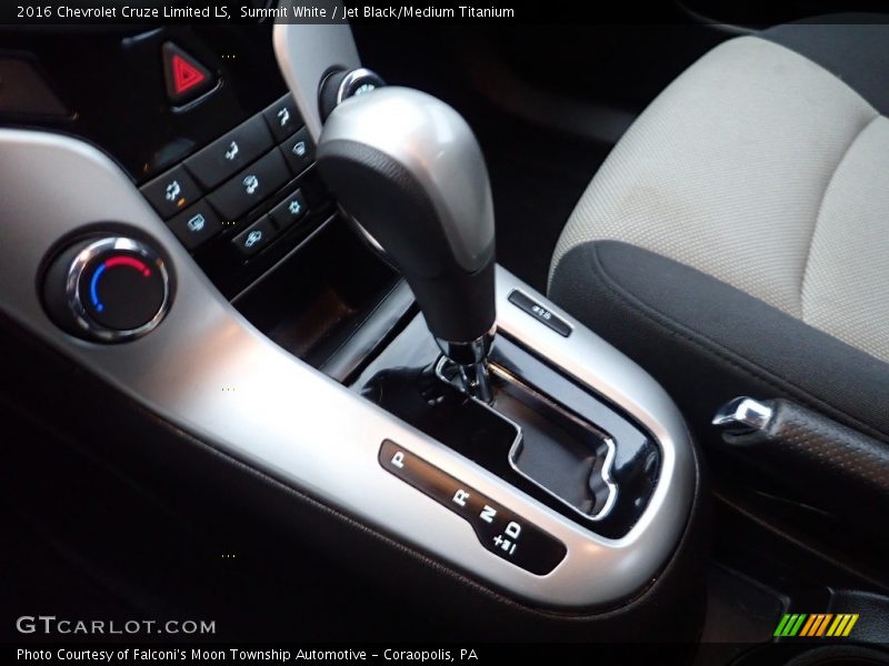 Summit White / Jet Black/Medium Titanium 2016 Chevrolet Cruze Limited LS
