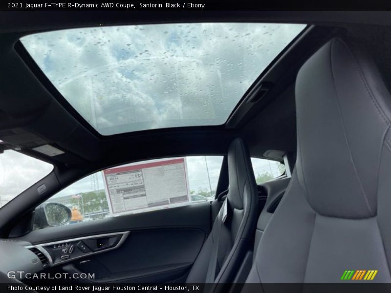 Santorini Black / Ebony 2021 Jaguar F-TYPE R-Dynamic AWD Coupe