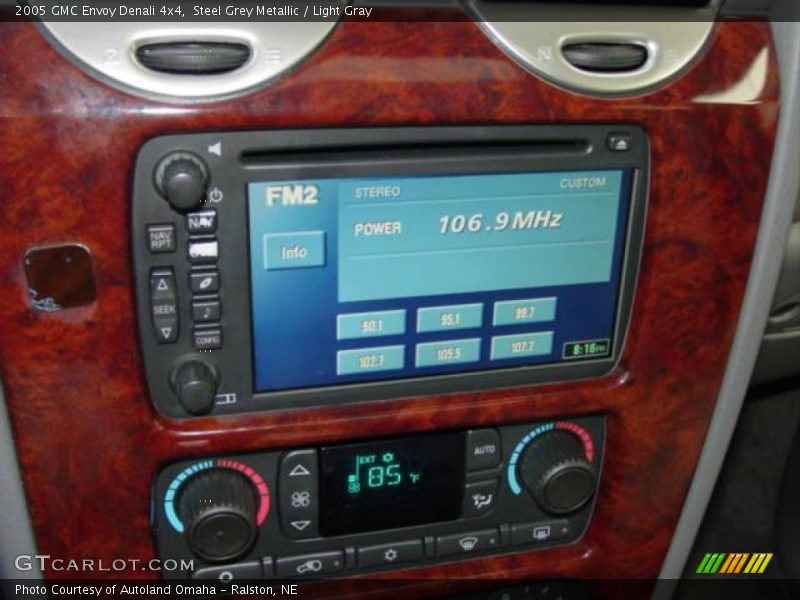 Steel Grey Metallic / Light Gray 2005 GMC Envoy Denali 4x4