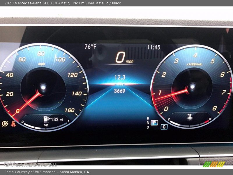 Iridium Silver Metallic / Black 2020 Mercedes-Benz GLE 350 4Matic