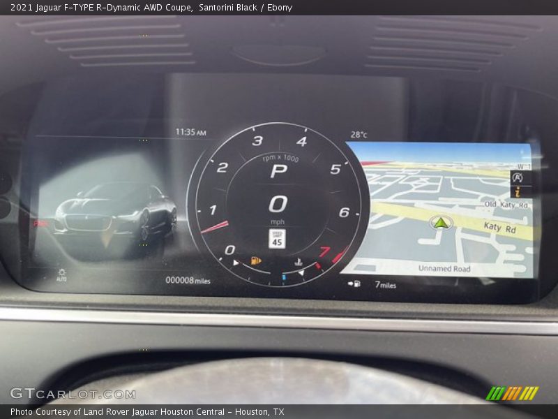 Santorini Black / Ebony 2021 Jaguar F-TYPE R-Dynamic AWD Coupe