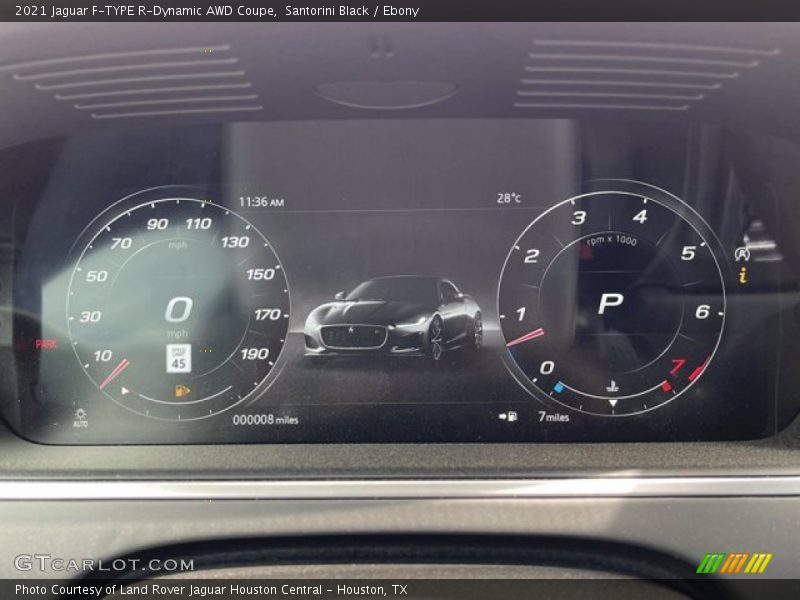 Santorini Black / Ebony 2021 Jaguar F-TYPE R-Dynamic AWD Coupe