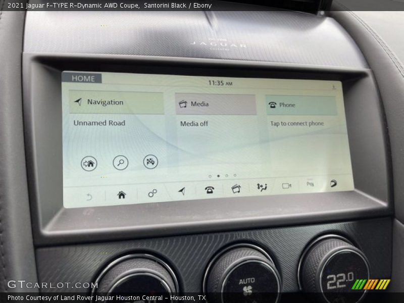 Santorini Black / Ebony 2021 Jaguar F-TYPE R-Dynamic AWD Coupe