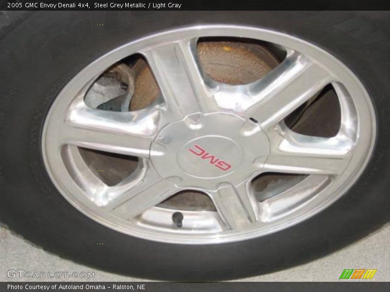 Steel Grey Metallic / Light Gray 2005 GMC Envoy Denali 4x4