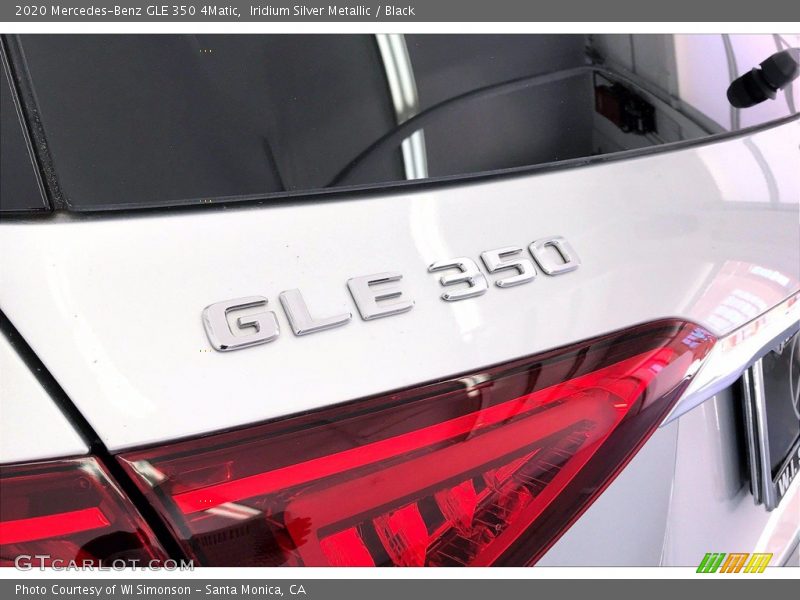 Iridium Silver Metallic / Black 2020 Mercedes-Benz GLE 350 4Matic