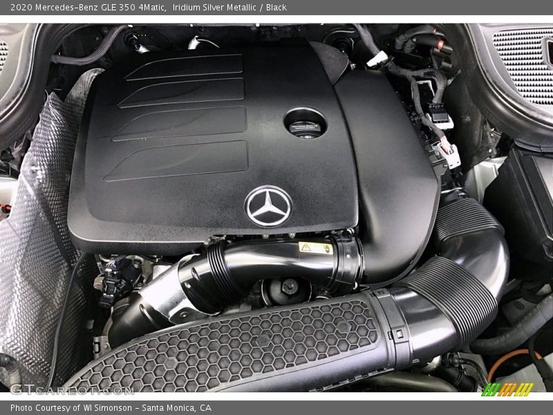 Iridium Silver Metallic / Black 2020 Mercedes-Benz GLE 350 4Matic