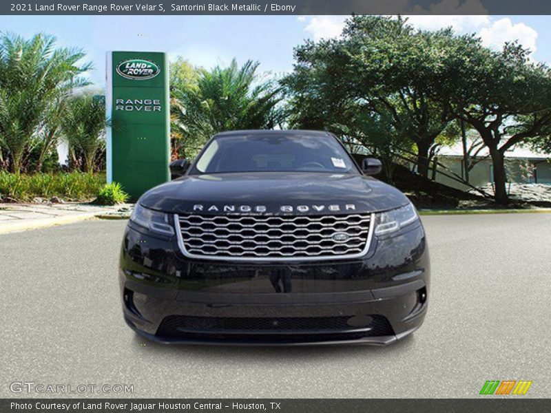 Santorini Black Metallic / Ebony 2021 Land Rover Range Rover Velar S
