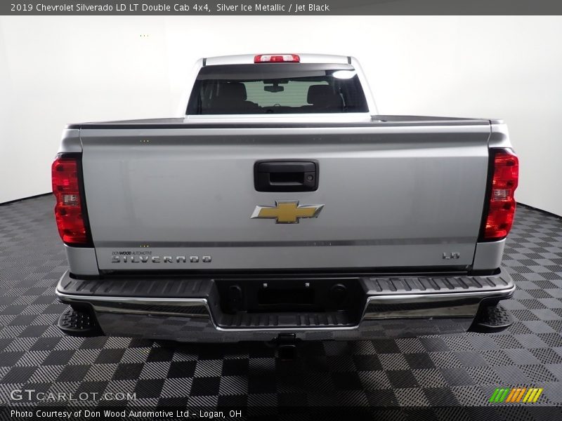 Silver Ice Metallic / Jet Black 2019 Chevrolet Silverado LD LT Double Cab 4x4