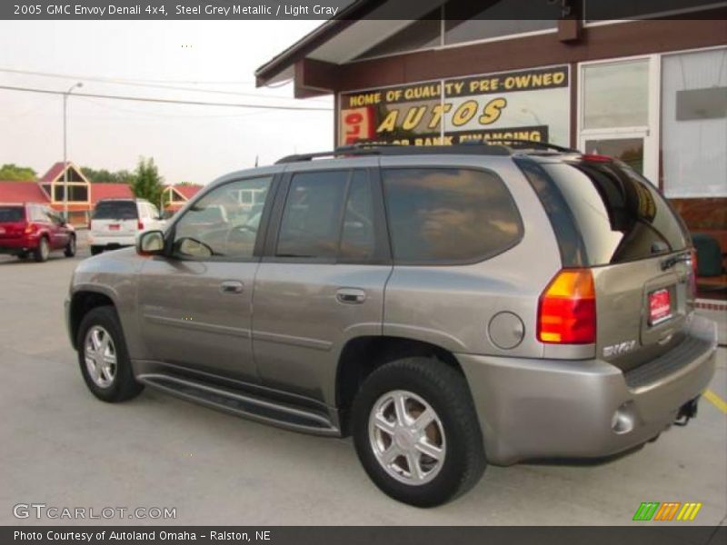 Steel Grey Metallic / Light Gray 2005 GMC Envoy Denali 4x4