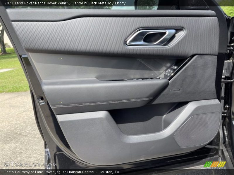 Santorini Black Metallic / Ebony 2021 Land Rover Range Rover Velar S