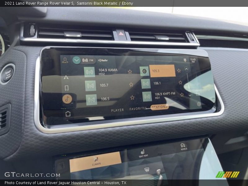 Santorini Black Metallic / Ebony 2021 Land Rover Range Rover Velar S