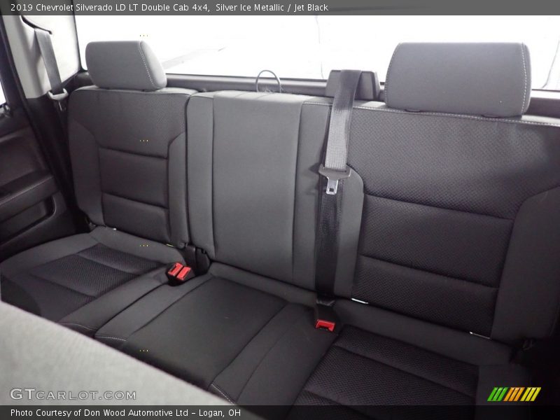 Silver Ice Metallic / Jet Black 2019 Chevrolet Silverado LD LT Double Cab 4x4