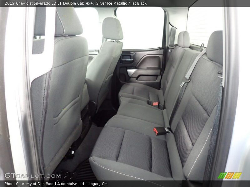 Silver Ice Metallic / Jet Black 2019 Chevrolet Silverado LD LT Double Cab 4x4