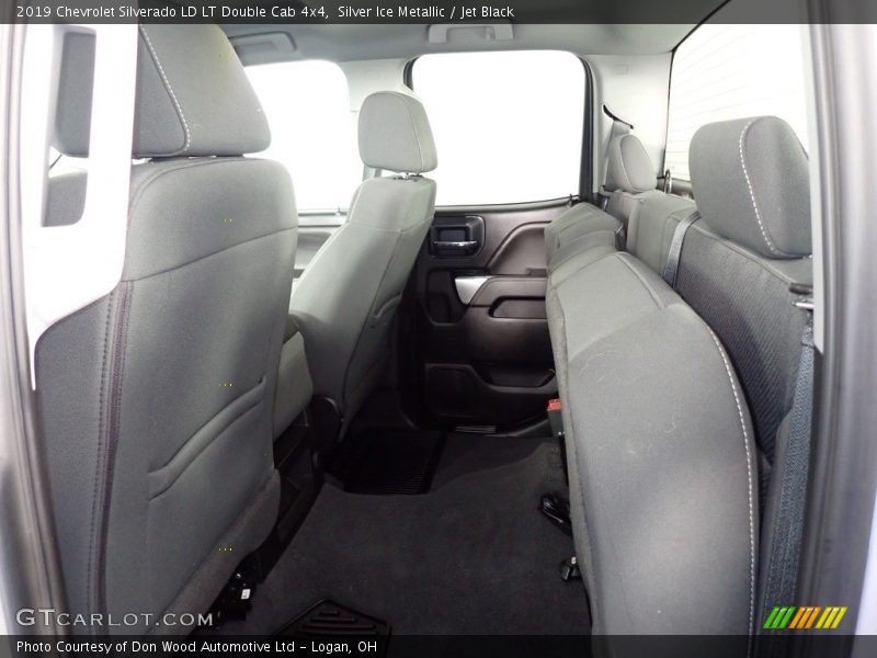 Silver Ice Metallic / Jet Black 2019 Chevrolet Silverado LD LT Double Cab 4x4