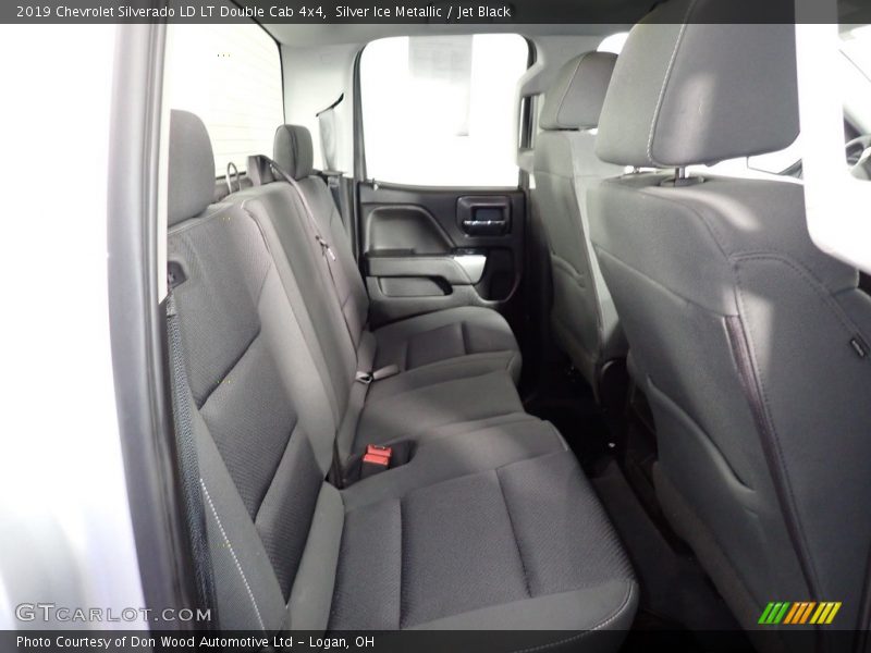 Silver Ice Metallic / Jet Black 2019 Chevrolet Silverado LD LT Double Cab 4x4