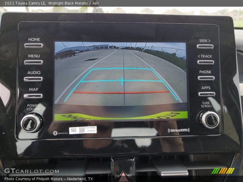 Midnight Black Metallic / Ash 2021 Toyota Camry LE