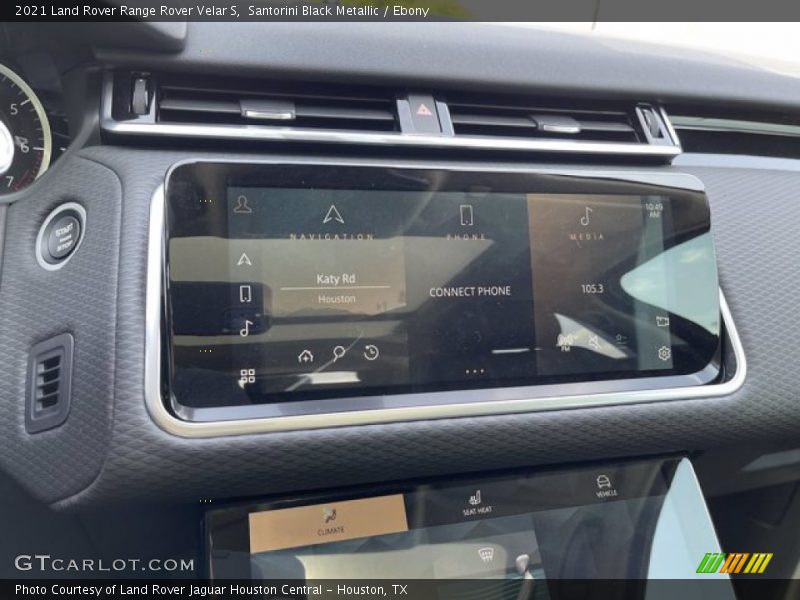 Santorini Black Metallic / Ebony 2021 Land Rover Range Rover Velar S