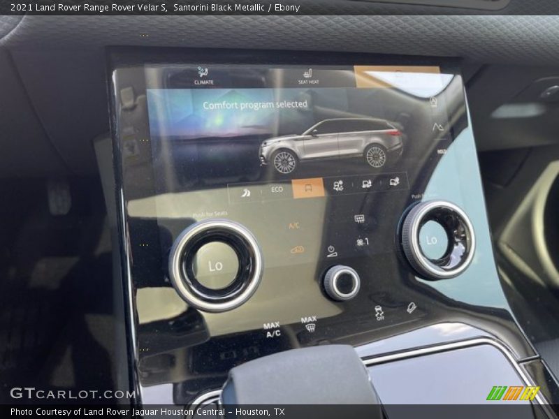 Santorini Black Metallic / Ebony 2021 Land Rover Range Rover Velar S