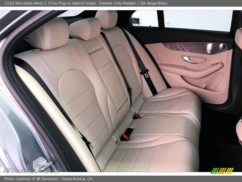 Selenite Grey Metallic / Silk Beige/Black 2018 Mercedes-Benz C 350e Plug-in Hybrid Sedan