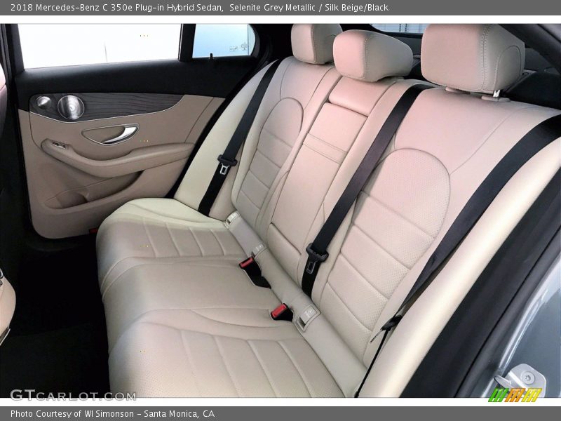 Selenite Grey Metallic / Silk Beige/Black 2018 Mercedes-Benz C 350e Plug-in Hybrid Sedan