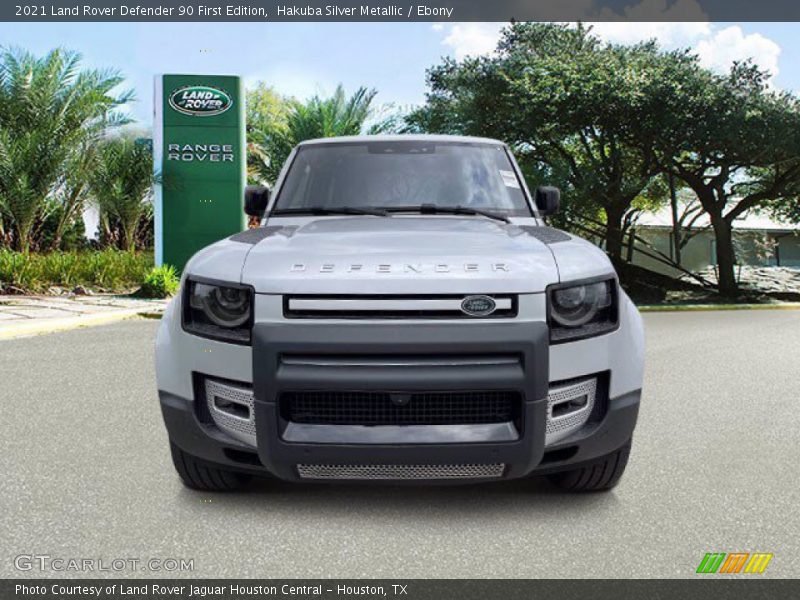 Hakuba Silver Metallic / Ebony 2021 Land Rover Defender 90 First Edition
