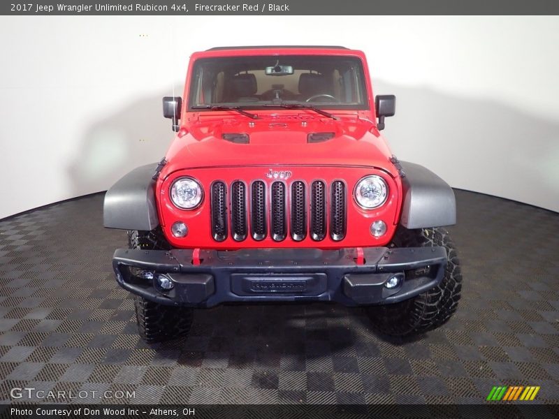 Firecracker Red / Black 2017 Jeep Wrangler Unlimited Rubicon 4x4