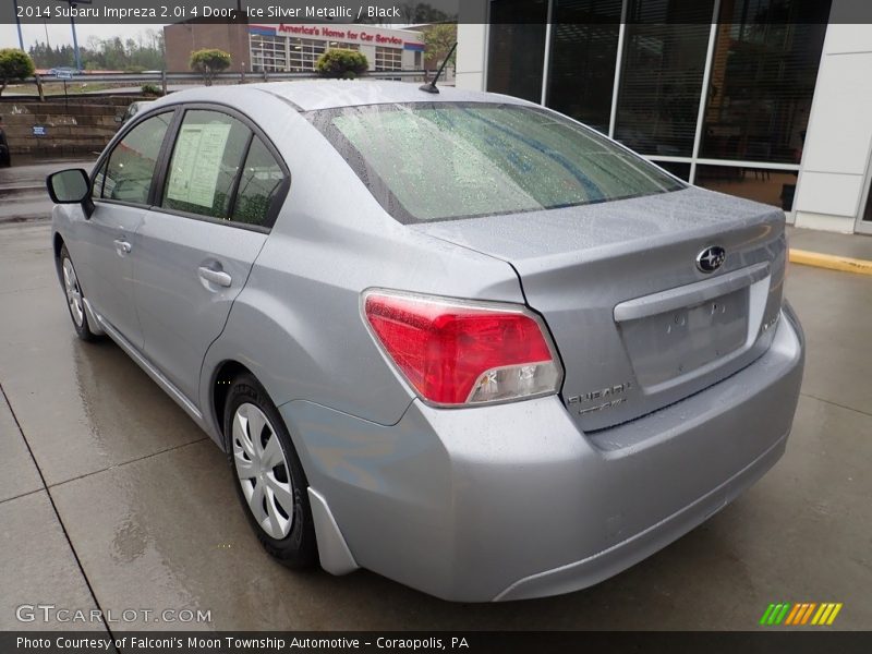 Ice Silver Metallic / Black 2014 Subaru Impreza 2.0i 4 Door