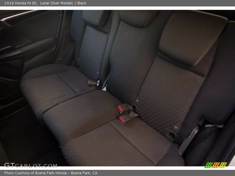 Lunar Silver Metallic / Black 2019 Honda Fit EX