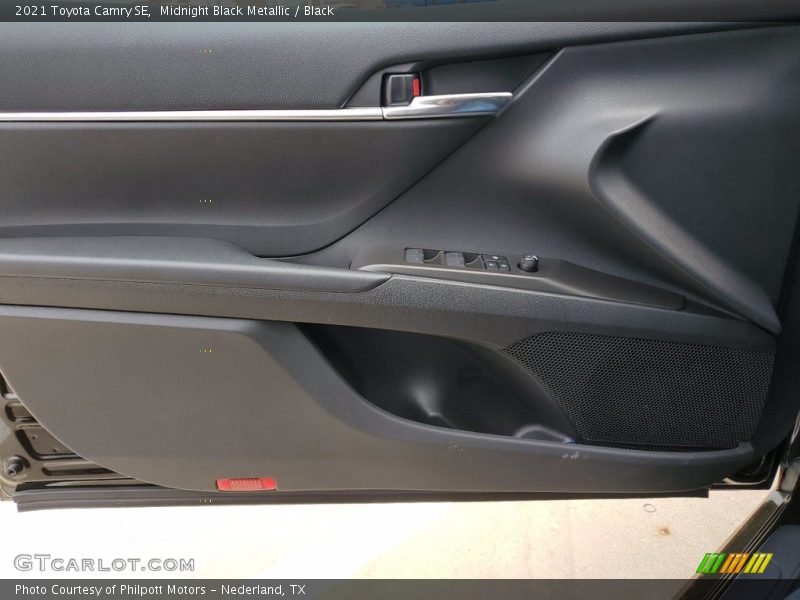 Midnight Black Metallic / Black 2021 Toyota Camry SE