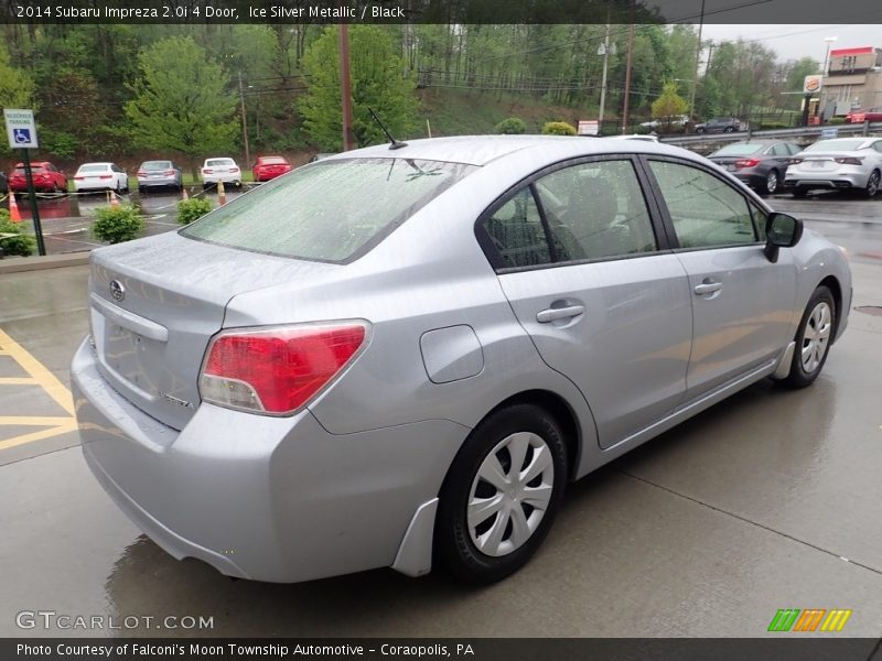 Ice Silver Metallic / Black 2014 Subaru Impreza 2.0i 4 Door
