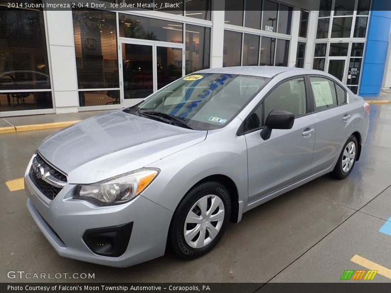 Ice Silver Metallic / Black 2014 Subaru Impreza 2.0i 4 Door