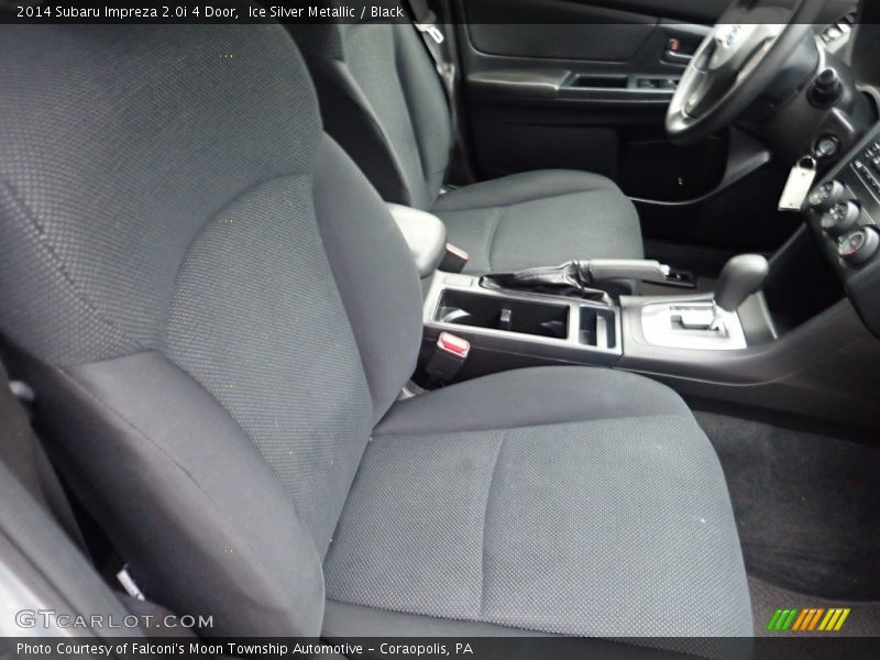 Ice Silver Metallic / Black 2014 Subaru Impreza 2.0i 4 Door