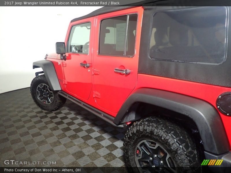 Firecracker Red / Black 2017 Jeep Wrangler Unlimited Rubicon 4x4