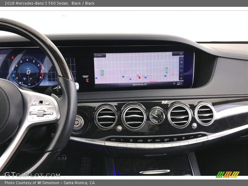 Black / Black 2018 Mercedes-Benz S 560 Sedan