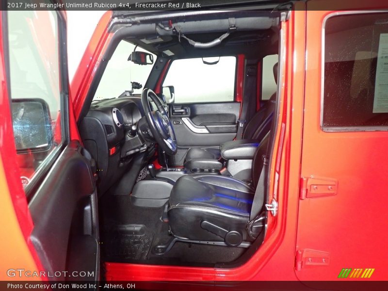 Firecracker Red / Black 2017 Jeep Wrangler Unlimited Rubicon 4x4