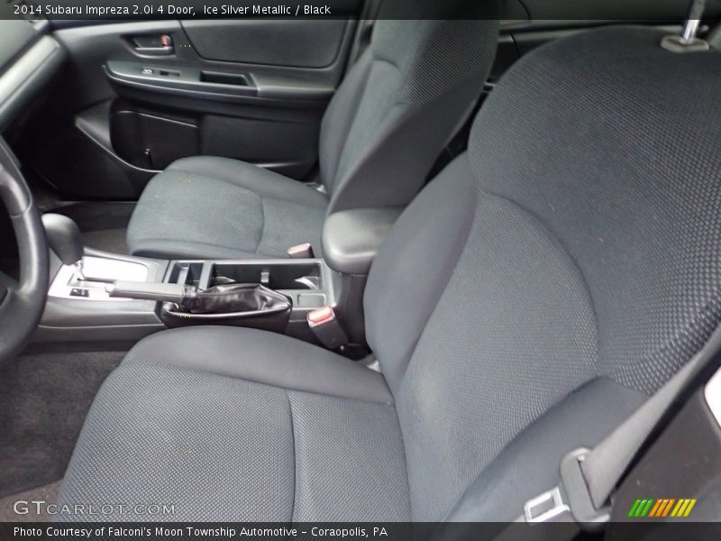 Ice Silver Metallic / Black 2014 Subaru Impreza 2.0i 4 Door