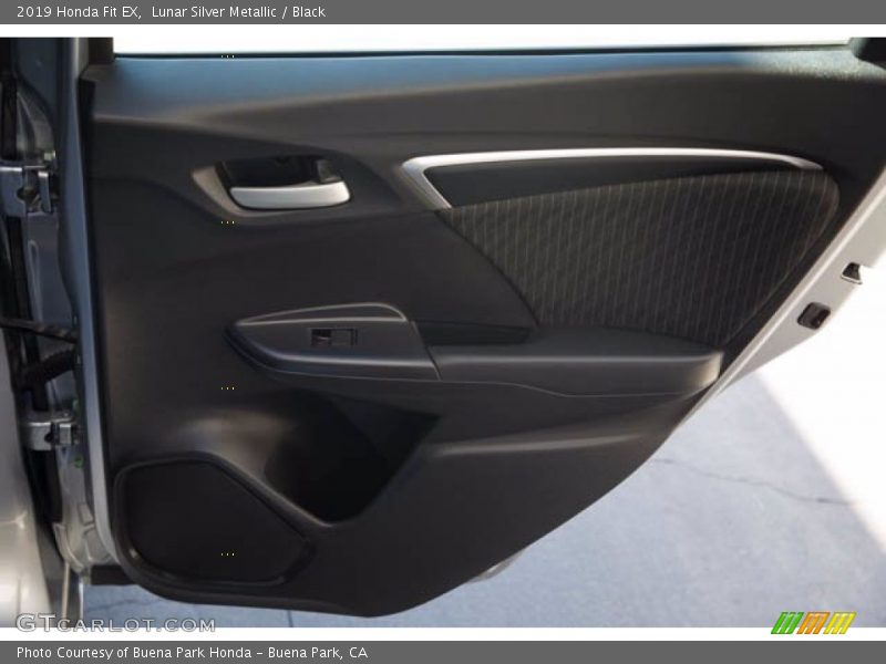 Lunar Silver Metallic / Black 2019 Honda Fit EX