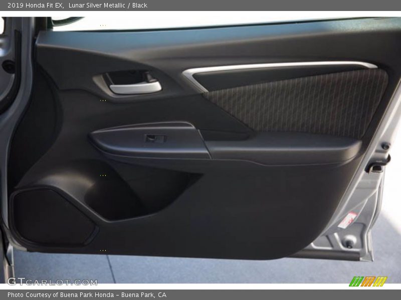 Lunar Silver Metallic / Black 2019 Honda Fit EX